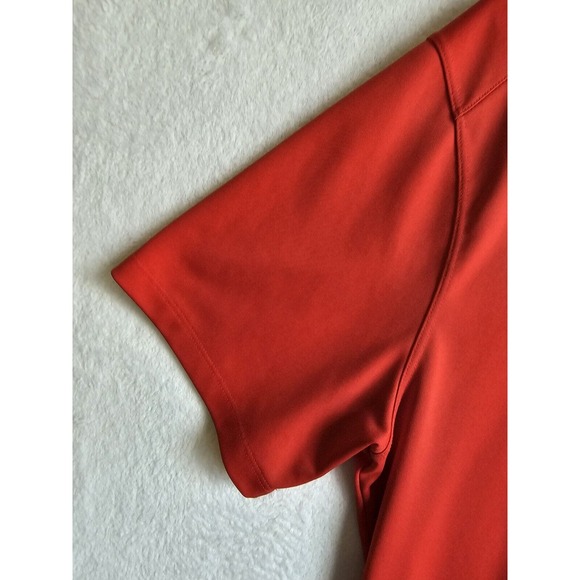 Men's Nike Golf Dri-Fit Polo Shirt Top (891857-657) Red (size XL) - Picture 15 of 15